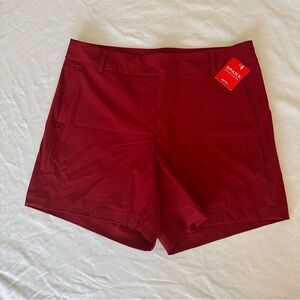 NEW SPANX High Waist Red Women's Shorts size Medium